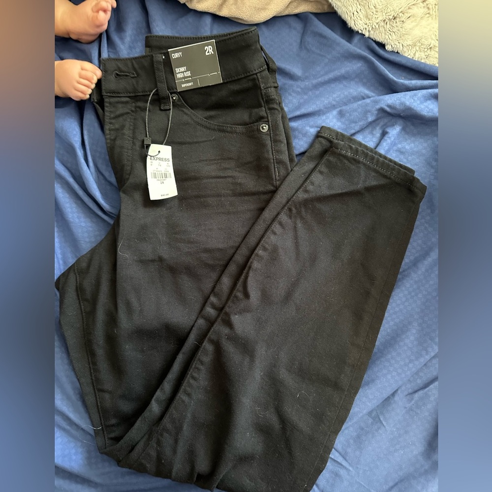 Express black jeans